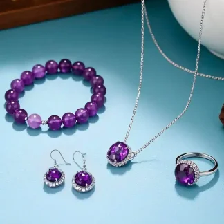 Amethyst Crystal Bracelet